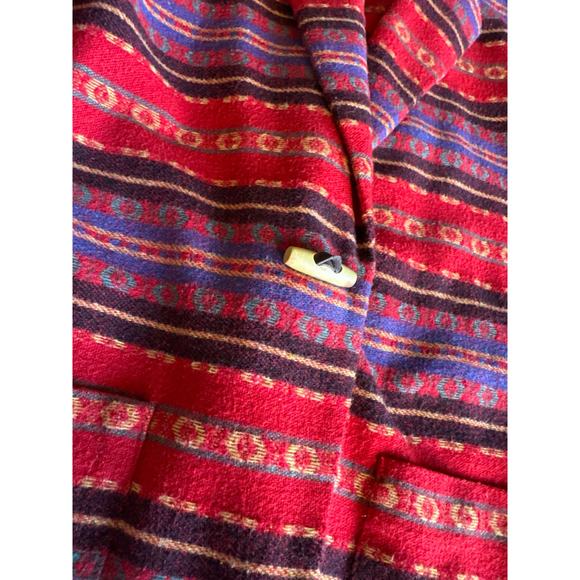 Vintage Morning Glory USA Made Southwest Wooo Blend Women’s 7/8 Blazer - Picture 3 of 7